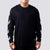 CARIUMA  Leaf Long Sleeve T-Shirt Black