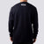 CARIUMA  Leaf Long Sleeve T-Shirt Black
