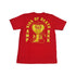 A.M.P "KISS OF DEATH" T SHIRT RED/GOLD