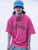 Evisen Round Logo Tech Tee- Pink