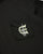 EVISEN  FIRE RECTANGLE LOGO POCKET TECH TEE - BLACK