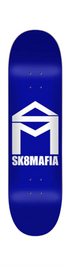 sk8mafia house logo glow blue 8.0