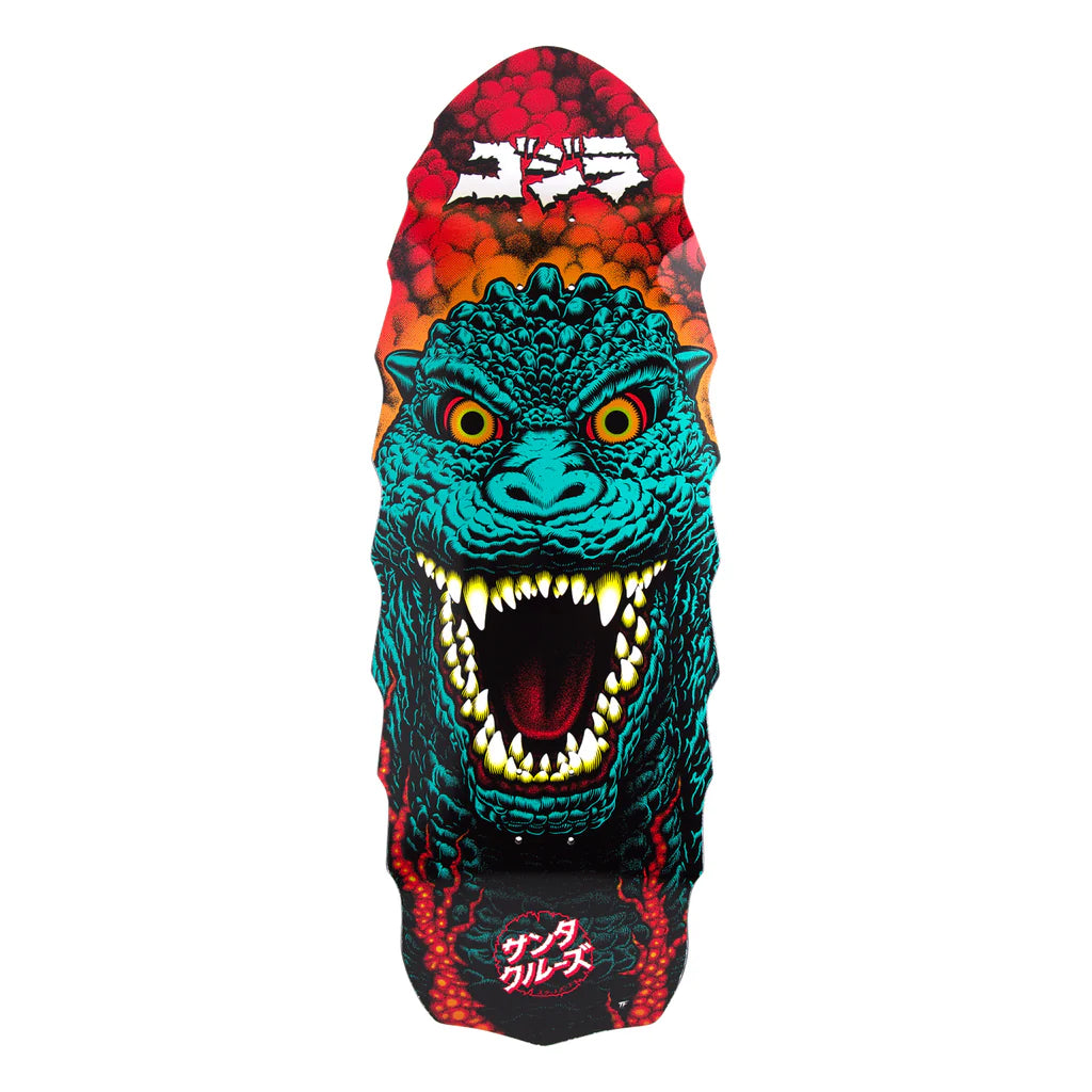 Santa Cruz ゴジラ デストロイヤー デッキ 11.0x32.0 新品！ Santa Cruz vs Godzilla Destroyer Old School Deck 11.0