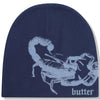 Butter Goods Scorpion Beanie Denim