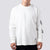 CARIUMA  Leaf Long Sleeve T-Shirt White