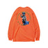 Evisen DJ Afro Buddha JR L/S T-Shirt Orange