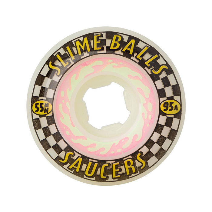 Slime Balls 55mm 95A スケートボードウィール Slime Balls Saucers 95a Skateboard Wheels 55mm – Head Rock