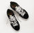 CARIUMA CATIBA PRO HIGH Skate Black Suede/Canvas Contrast Thread Ivory Logo Sneaker Women