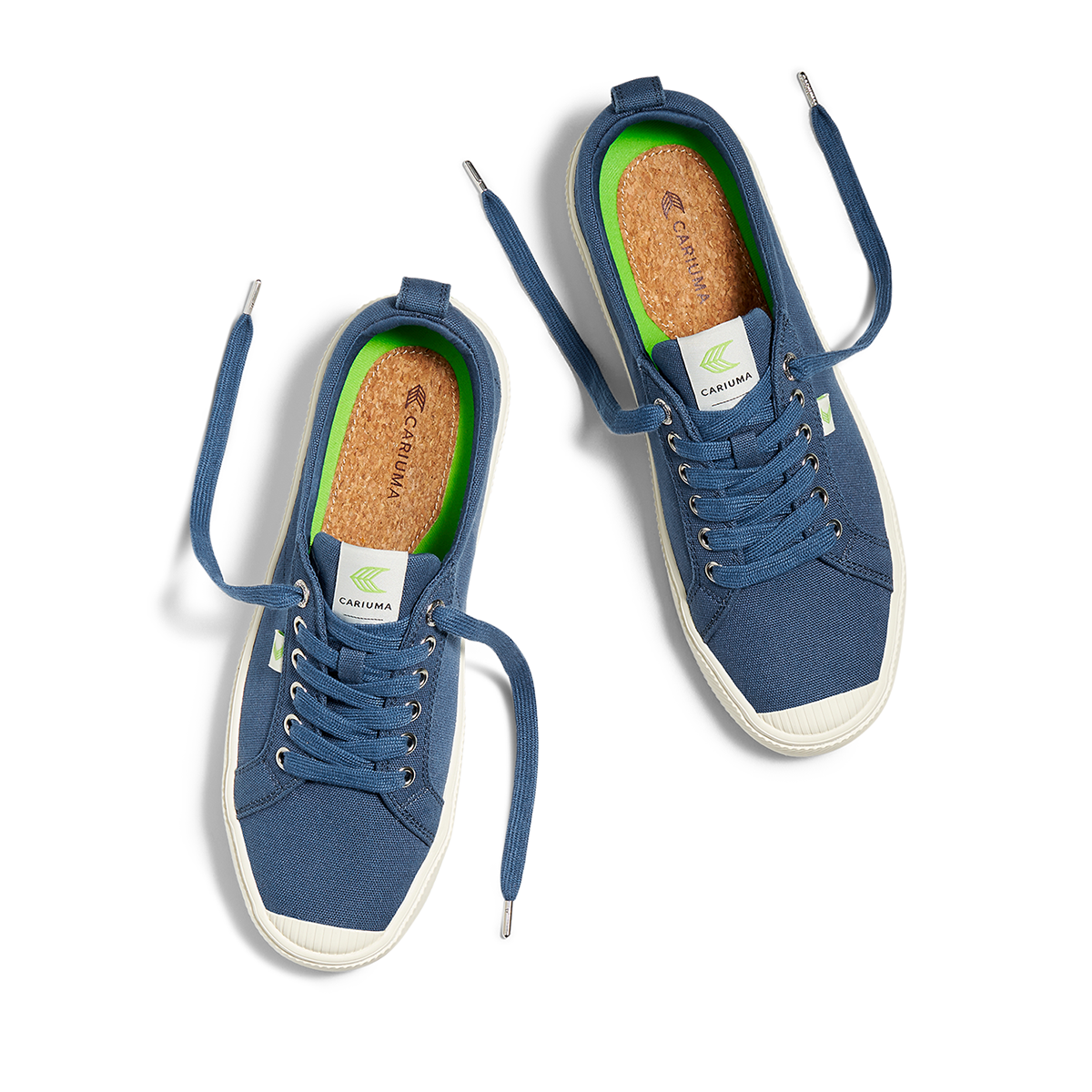 CARIUMA OCA LOW Shadow Blue Canvas Sneaker Women – Head Rock Skate