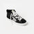 CARIUMA CATIBA PRO HIGH Skate Black Suede/Canvas Contrast Thread Ivory Logo Sneaker Women