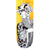 Preduce TRK Stone Giant SHLtech+ Yellow Skateboard Deck 8 x 31.75