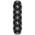 Evisen Circle Syndicate Skateboard Deck Black 7.8